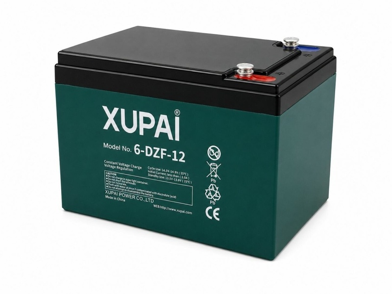 Свинцово-кислотный тяговый гелевый аккумулятор XUPAI 6-DZF-12 (12V13A/H C3)