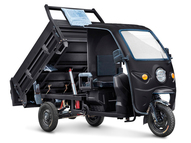 Электротрицикл Rutrike D5 КАБИНА гидравлика 1500 72V1500W
